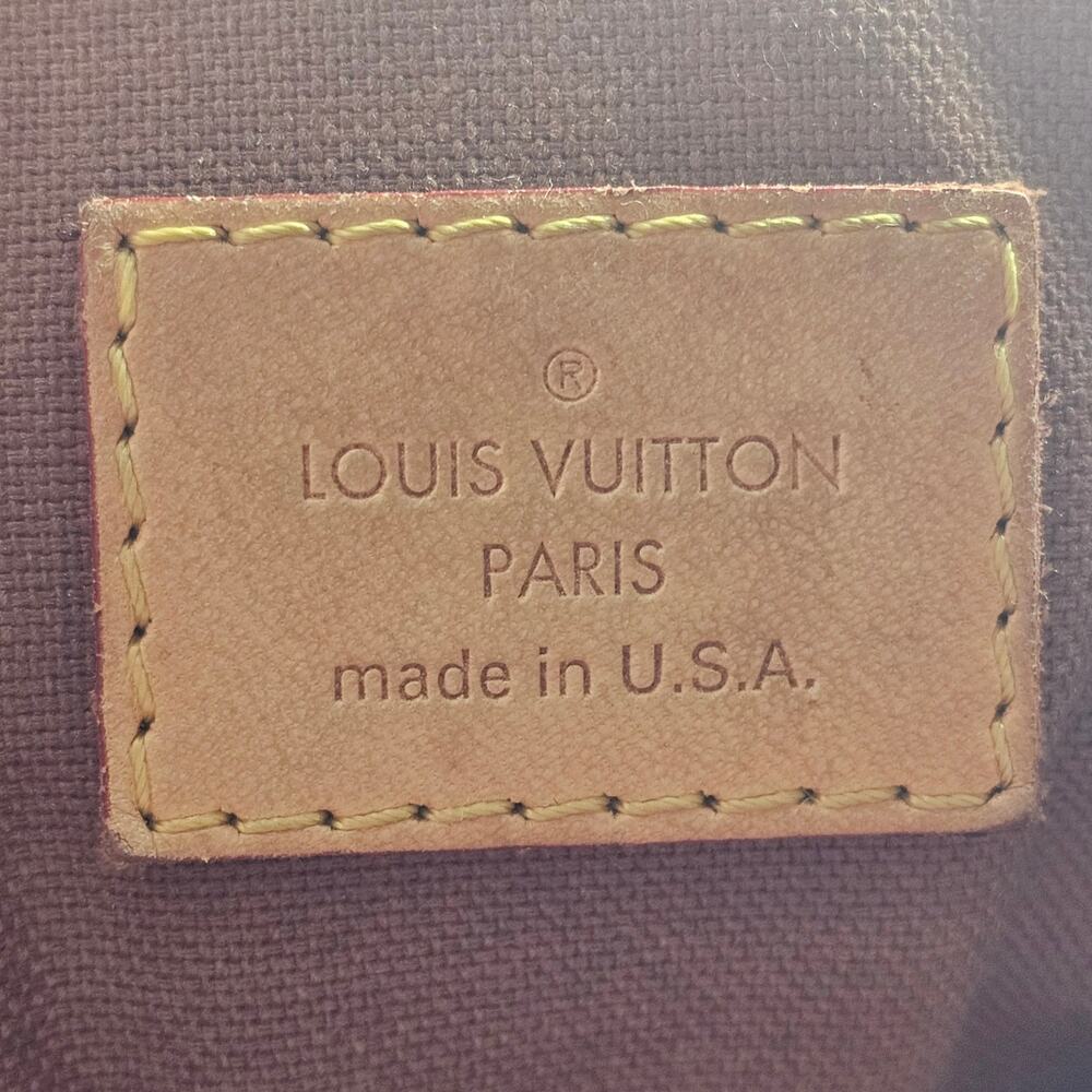 Louis Vuitton Tivoli PM Monogram Canvas Satchel Top Handle Bag Brown - Preowned - Picture 13 of 14